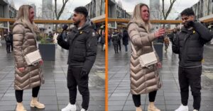 Gast stuit op het allerdomste blondje van Nederland