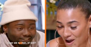Dame in First Dates in shock na pikant voorstel date: 'Gaan we met elkaar naar bed of wat?'