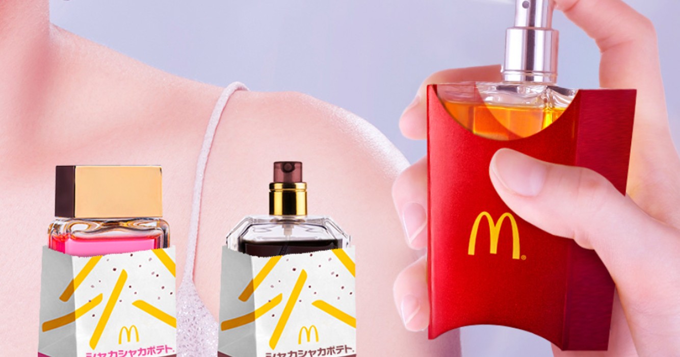 McDonald's lanceert parfums met drie bizarre geuren