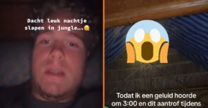 Dit is je teken om twee keer na te denken voor je gaat slapen in de jungle