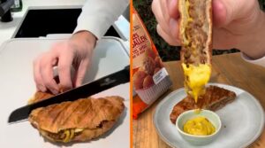Dit is de nieuwe trend: croissants bitterbal tosti