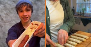 Deze tiener laat zien hoe je je eigen frikandel speciaal maakt van scratch