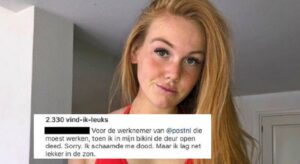 Reactie van PostNL's klantenservice