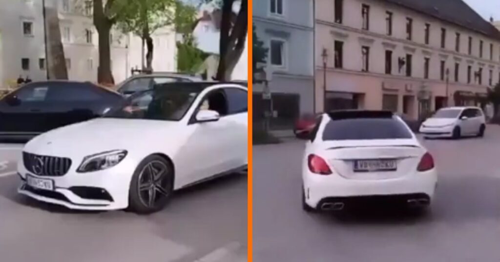 Stoer doen met Mercedes AMG gaat hopeloos fout