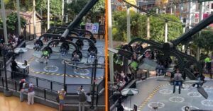 Shell Shock: De attractie die je naar andere dimensies slingert