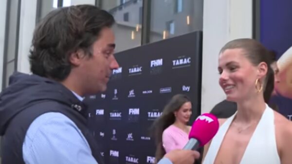 Slijptol getrakteerd op mooi uitzicht tijdens FHM500-party door onhandige jurk en wind