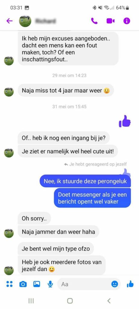 Deze wanhopige gast heeft net iets te veel doorzettingsvermogen