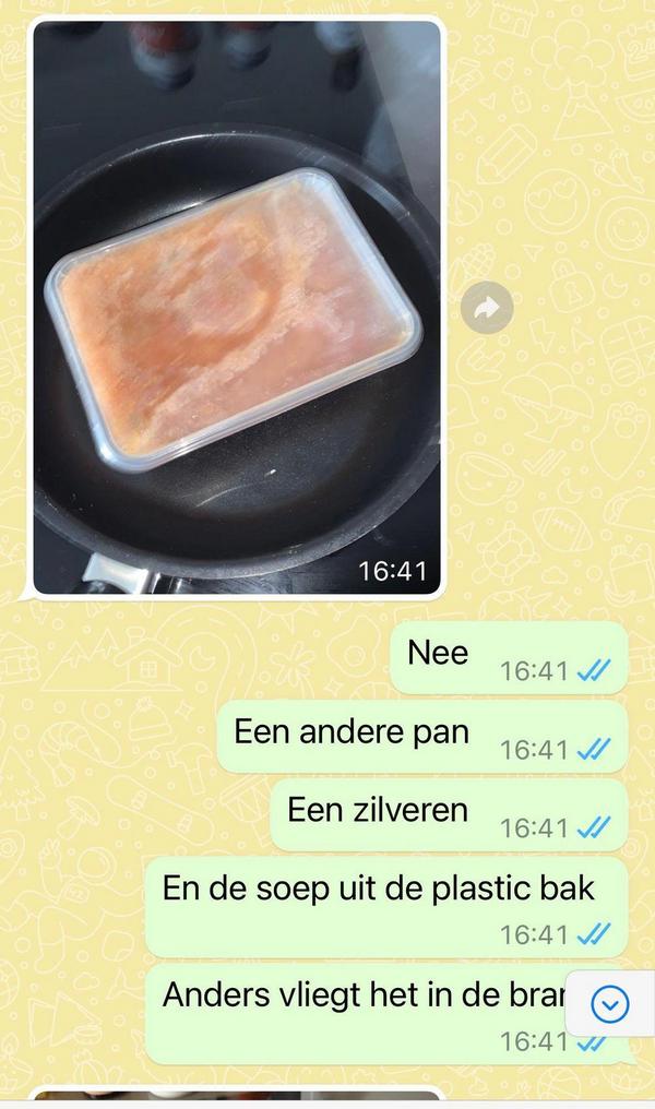 14-jarige puber vindt soep opwarmen moeilijk: