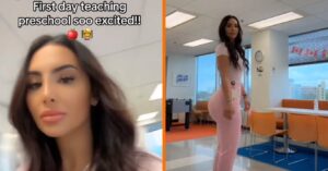 Deze prachtige juf zorgt ervoor dat velen weer naar de kleuterklas willen