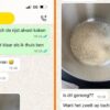 Vrouw met vertraging verzoekt vriend om rijst te koken, maar dat gaat niet zoals gedacht