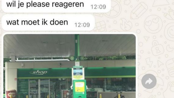 Vader laat dochter voor het eerst alleen tanken, maar dat loopt niet zoals gepland