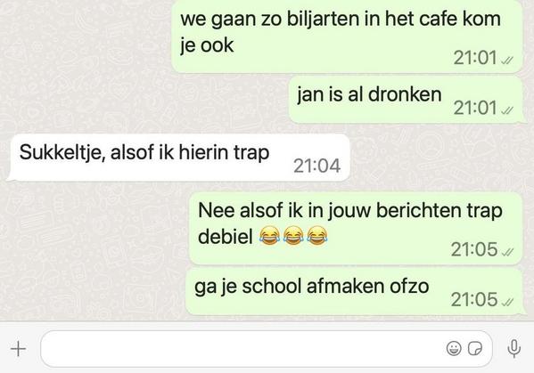 Boze WhatsApp-oplichter gaat schelden nadat hij wordt beetgenomen