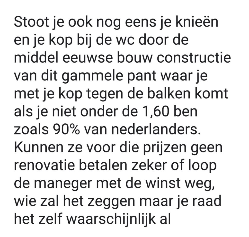 Achterhoeker ergert zich aan het Engels in Amsterdams restaurant en laat bijzonder review achter