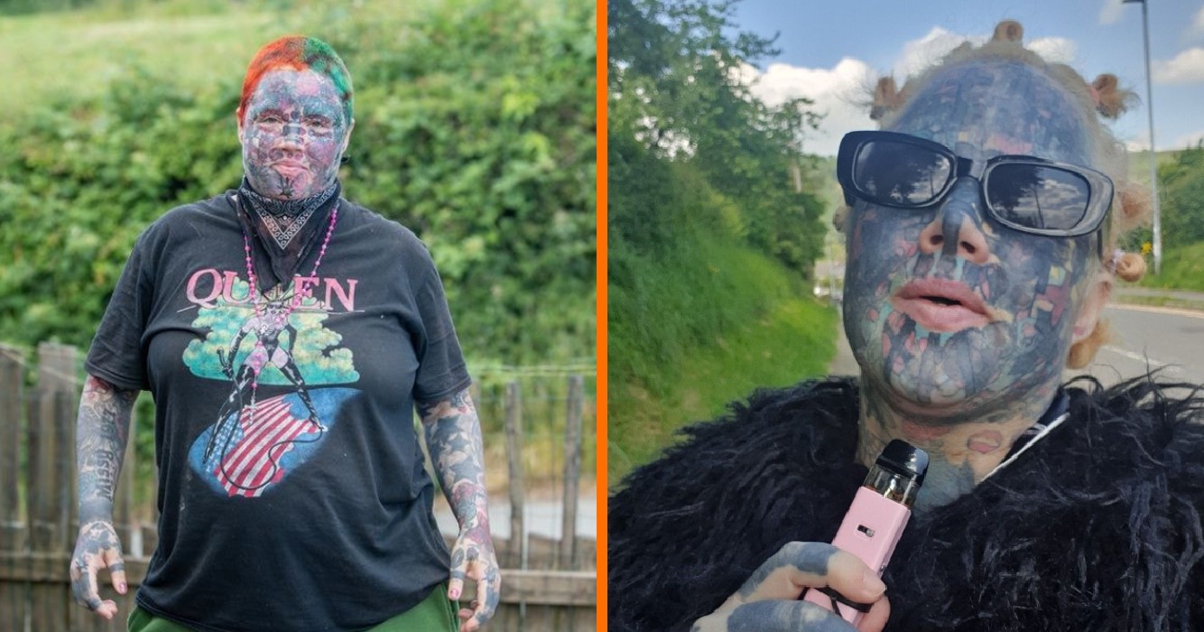 Vrouw met 800 tattoos snapt niet dat ze geen baan kan vinden