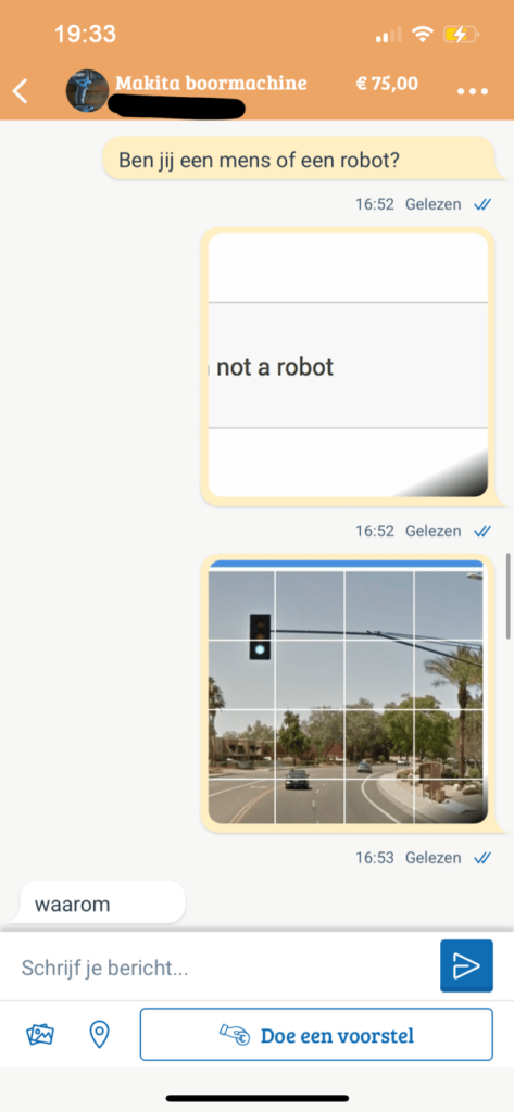 Marktplaats gesprek loopt ouderwets uit de klauwen na schandalig laag bod op boormachine 3