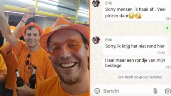 Vriendengroep sloopt Erik die afhaakt voor Nederland-Oostenrijk in hilarische video