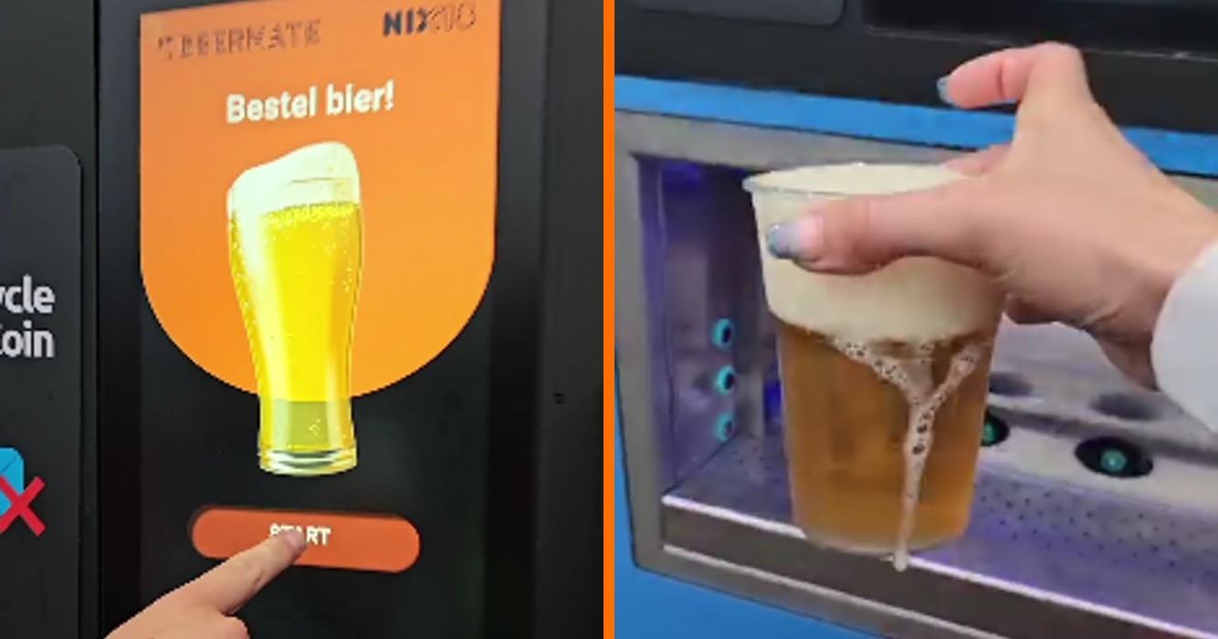 Dit is wat je voor een festivalbiertje uit de bierautomaat kwijt bent