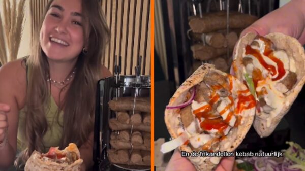 Foodblogger komt met nieuwe creatie: De frikandel-kebab!