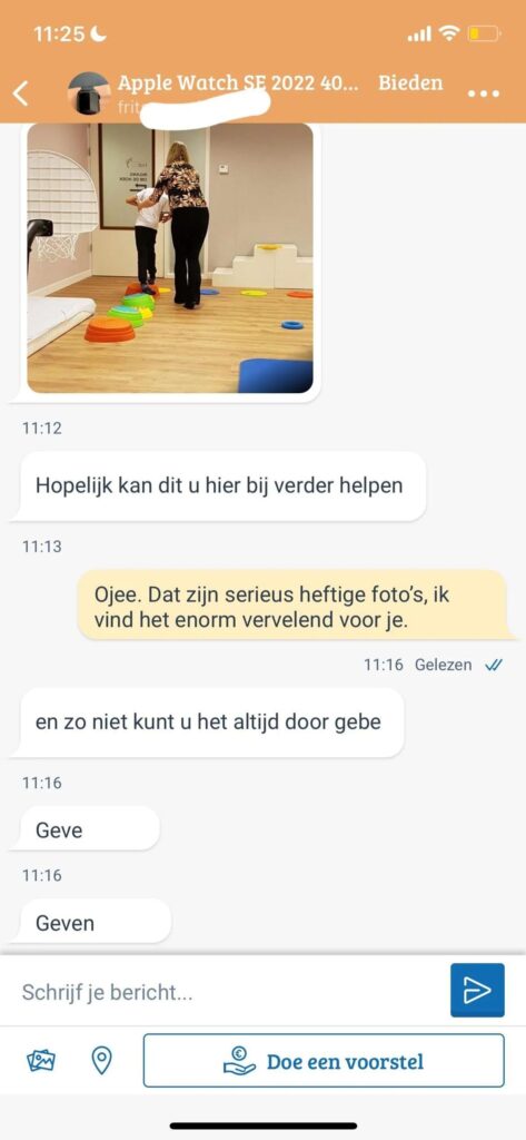 Gast komt met wel héél slecht verhaal om gratis Apple Watch van Marktplaats te regelen8