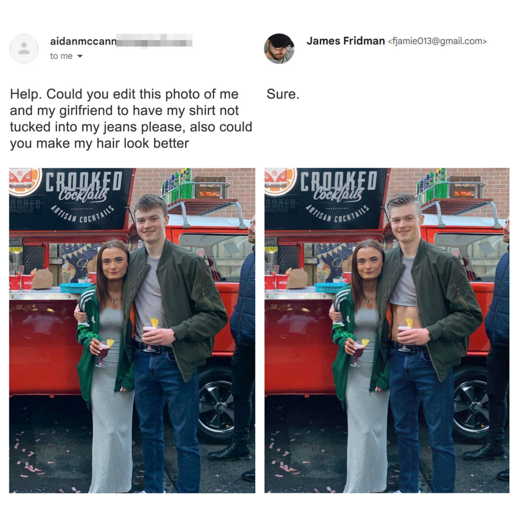 Weer 10 van de meest hilarische fotobewerkingen van Photoshop-koning James Fridman3