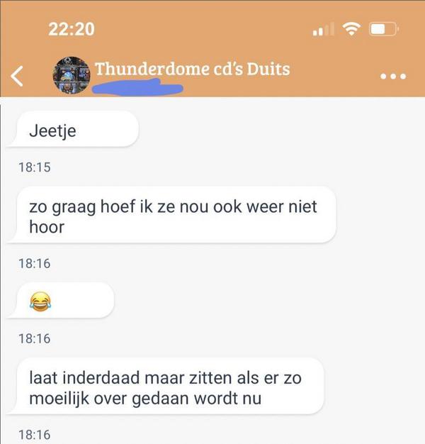 bizarre smoes nadat hij niet komt opdagen voor Marktplaats-afspraak