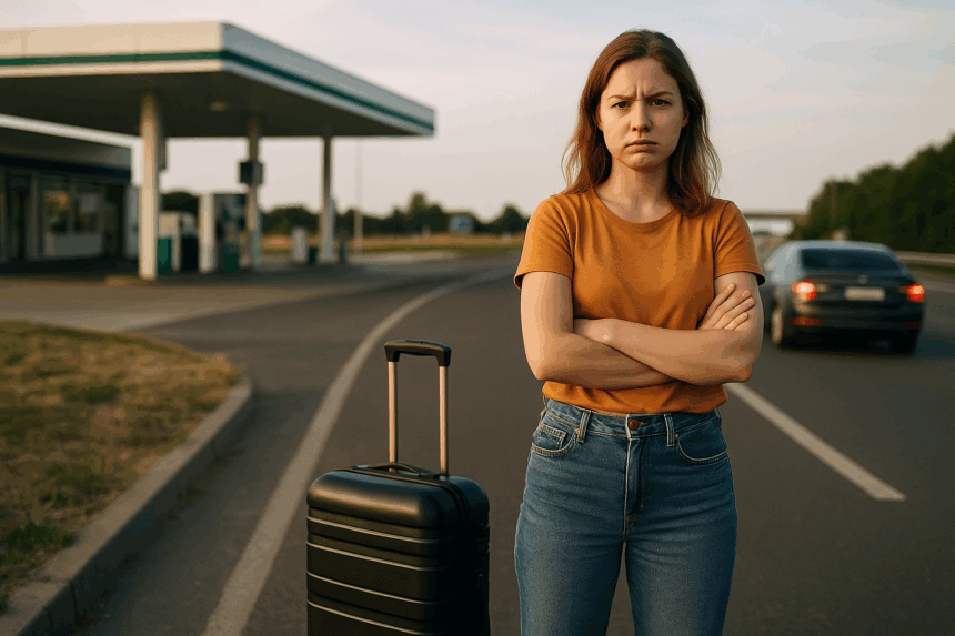 Man zet vrouw uit de auto en rijdt 900 km naar huis na knallende vakantie-ruzie