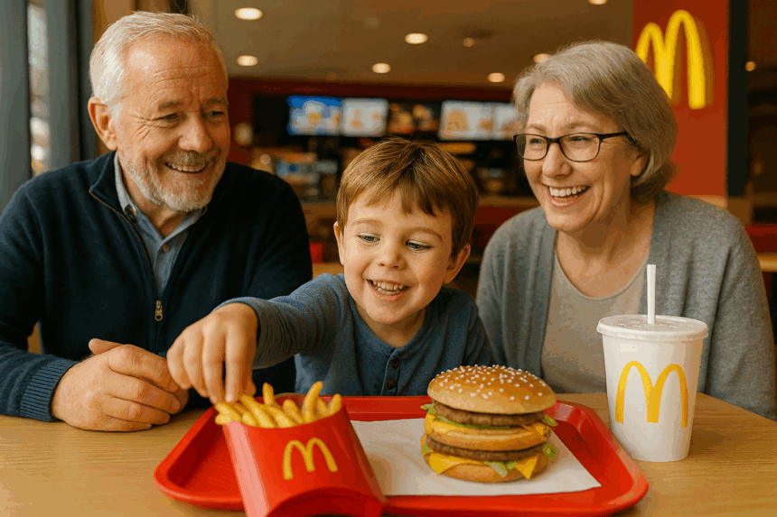 Veganistische moeder woedend nadat ouders haar kind meenemen naar McDonald's