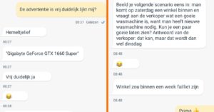 Marktplaats-onderhandeling over game-pc loopt op niets uit vanwege kritiek op 'verkooptechnieken'