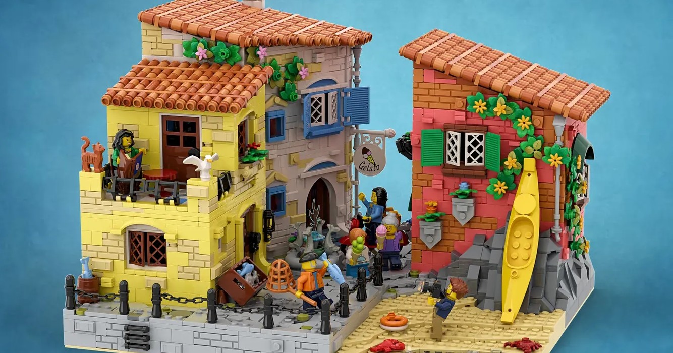 LEGO komt met prachtig Italiaans dorpje in nieuwe 18+ sets