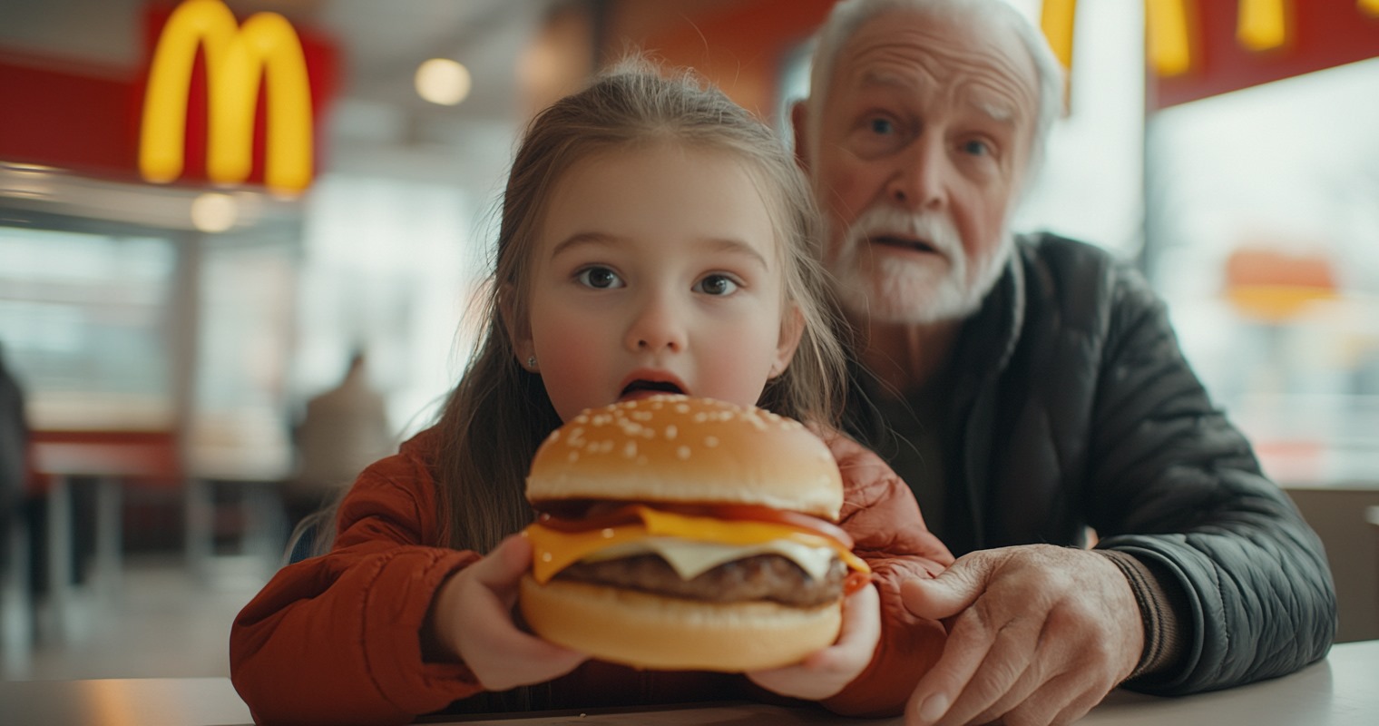 Veganistische moeder woedend nadat ouders haar kind meenemen naar McDonald's