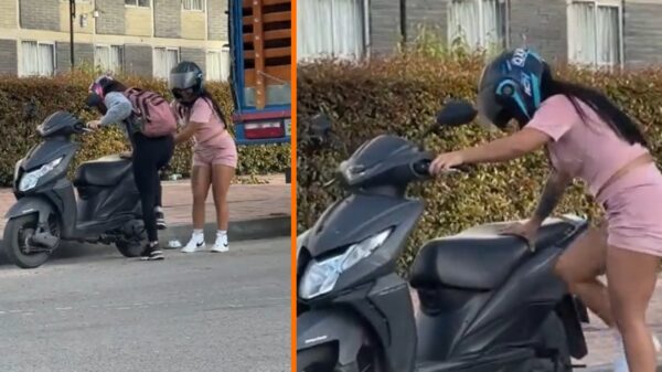 Dames steeds gefrustreerder om 'rotscooter' die maar niet wil starten