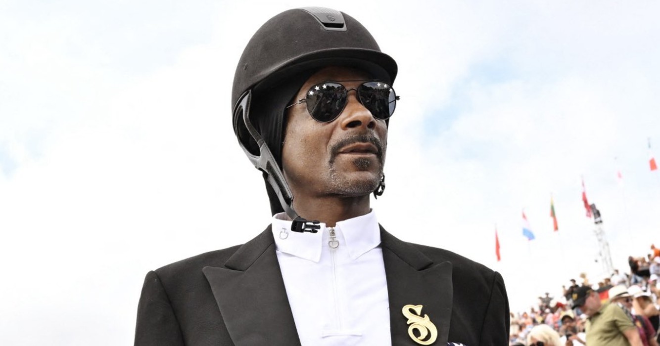 Mensen smeken om Olympische medaille voor Snoop Dogg na hilarische verschijning op paard