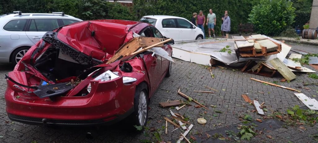 Zware storm in Meppel laat enorme ravage achter