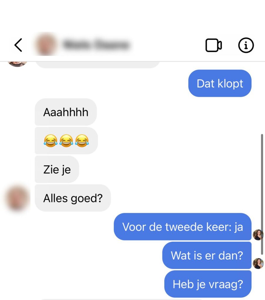 Insta-gesprek loopt uit de hand wanneer ﻿dame benaderd door jongen die haar van school 'kon'