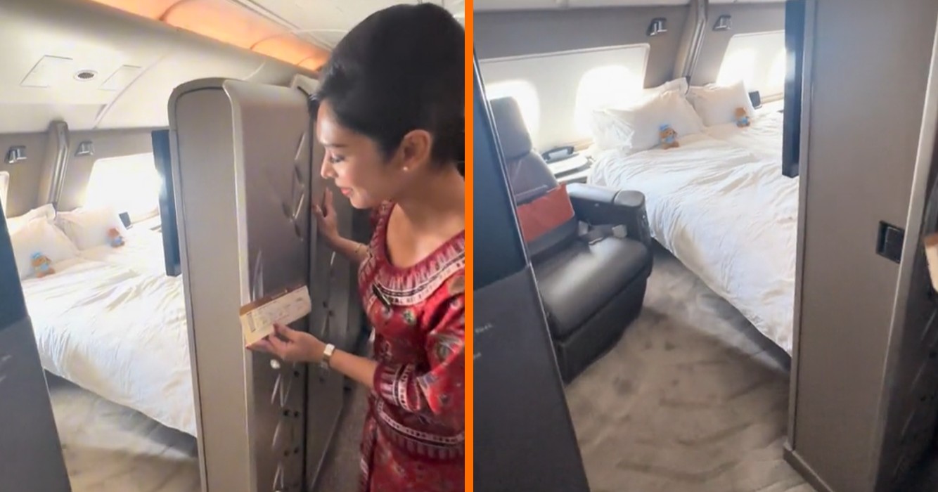 First Class Suites van Singapore Airlines