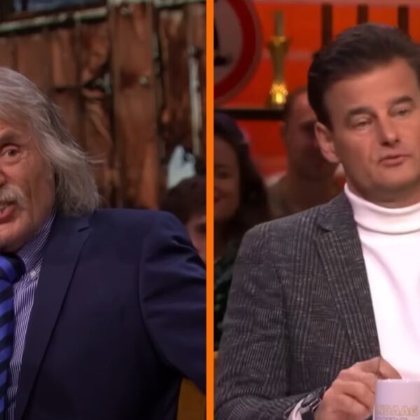 Johan Derksen is helemaal klaar met Wilfred Genee 'Ik trek je coltrui over je kop!'