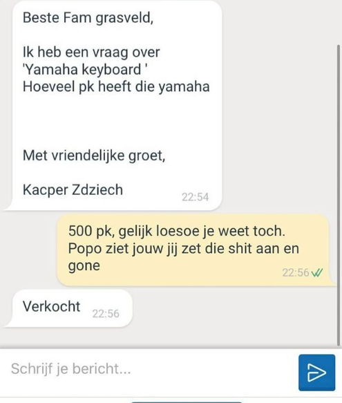 Marktplaats-gekkies die schroefjes los hebben