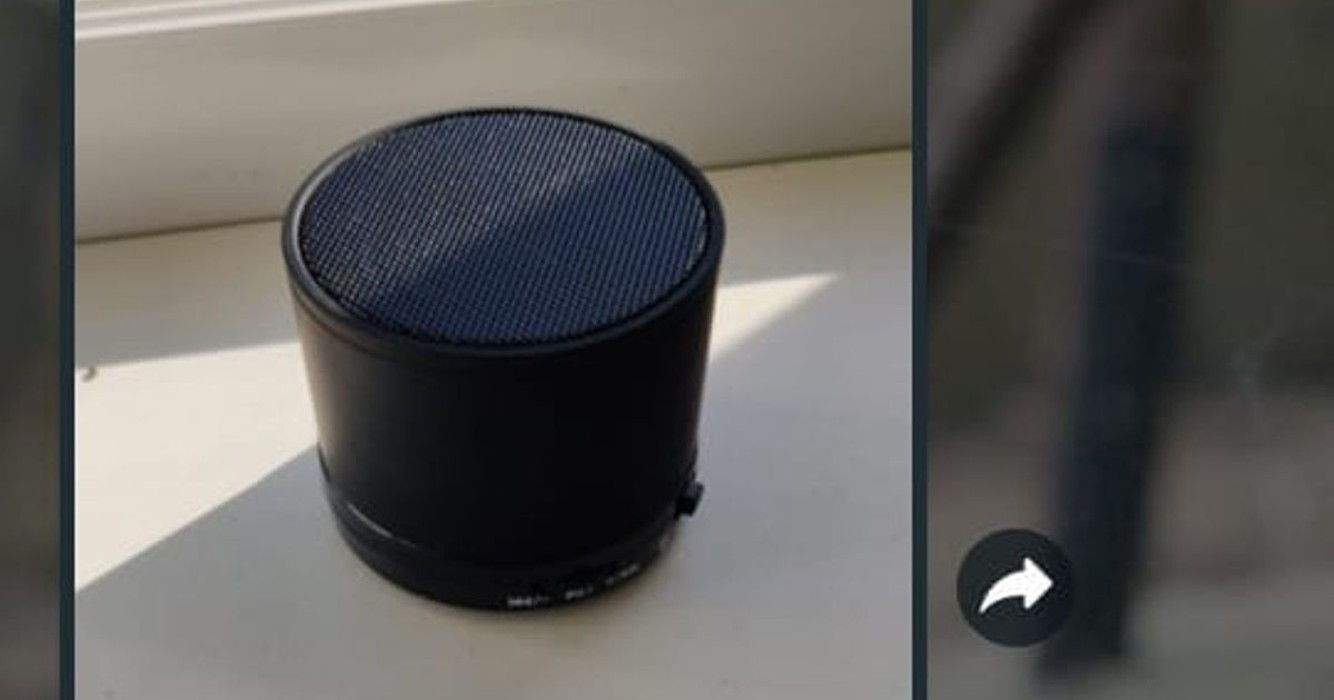 Dame begaat epische blunder wanneer ze bluetooth-speaker aan haar broertje wil geven