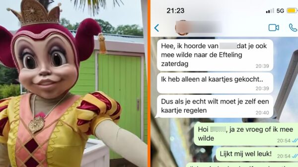 Dame wordt door vriendin uitgenodigd voor dagje Efteling, maar een andere vriendin zit niet op haar gezelschap te wachten