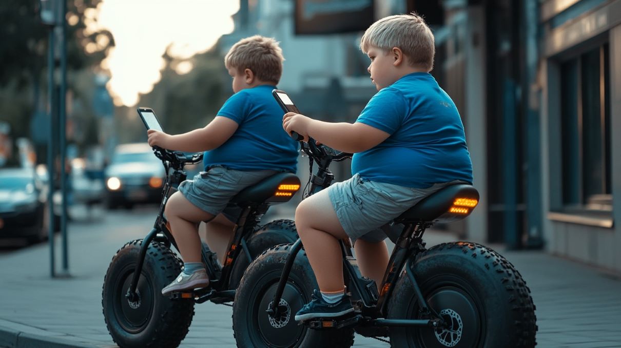 Zorgen om gezondheidsproblemen door fatbikes: 'Steeds meer kinderen met overgewicht'