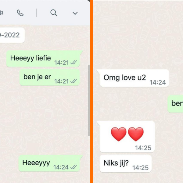 Dame deelt leegste gesprek ooit dat ze met een ex-vriendje op Whatsapp had