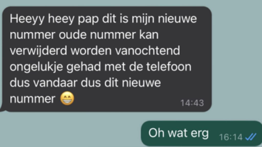 Gast drijft Whatsapp-oplichter tot wanhoop door hem urenlang aan het lijntje te houden