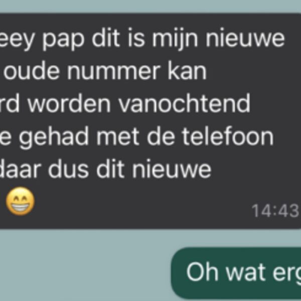 Gast drijft Whatsapp-oplichter tot wanhoop door hem urenlang aan het lijntje te houden