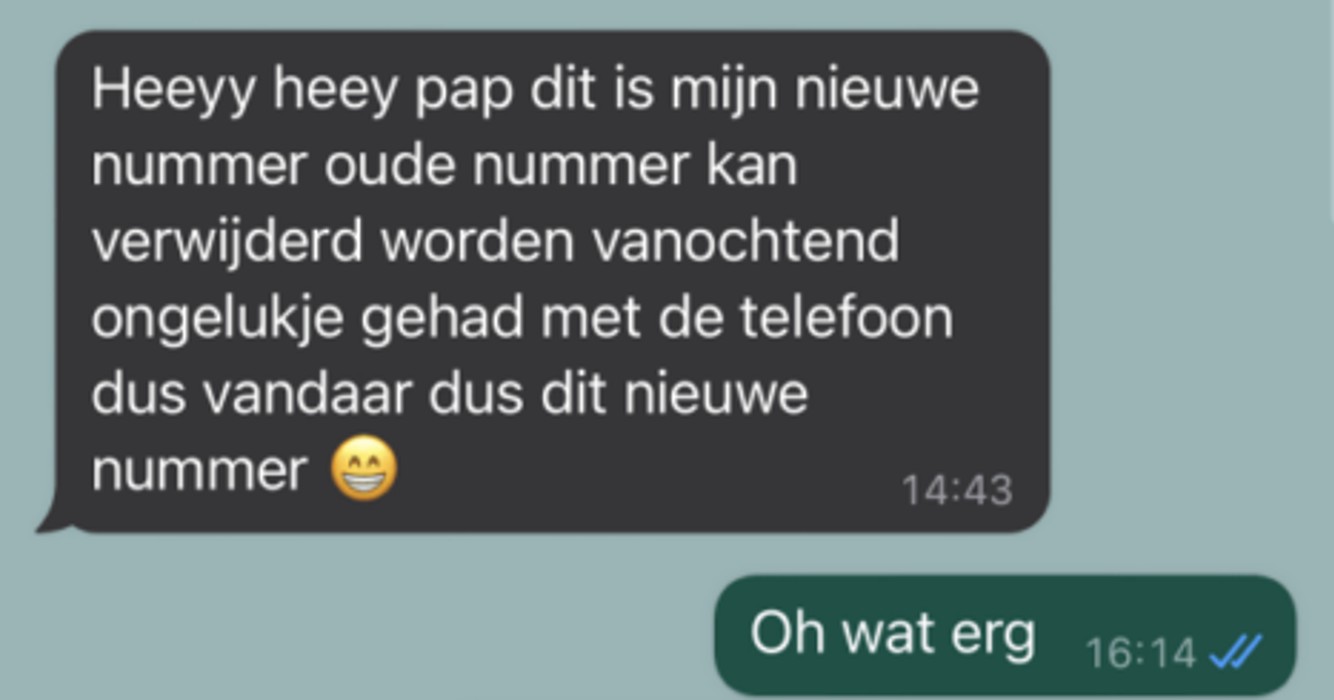 Gast drijft Whatsapp-oplichter tot wanhoop door hem urenlang aan het lijntje te houden