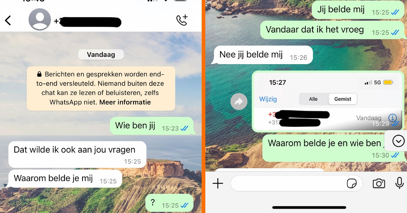 Gast raakt verwikkeld in vreemdste gesprek ooit nadat hij wordt gebeld door onbekend nummer