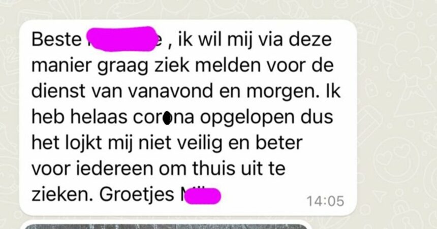 Werknemer begaat epische blunder als hij zich ziek probeert te melden bij de baas