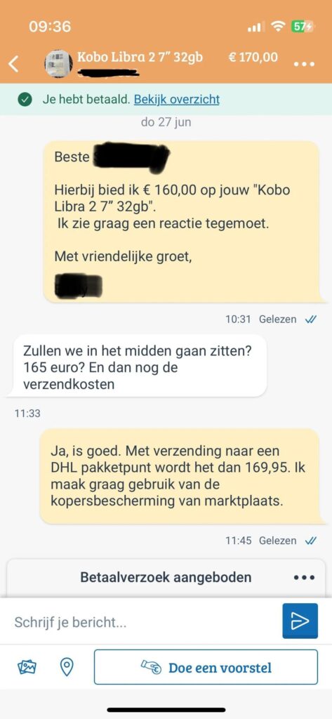 e-reader op Marktplaats6