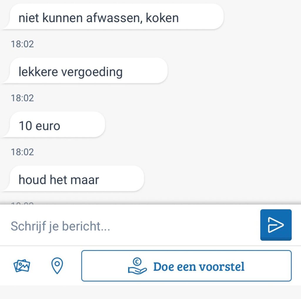 bankje op Marktplaats1