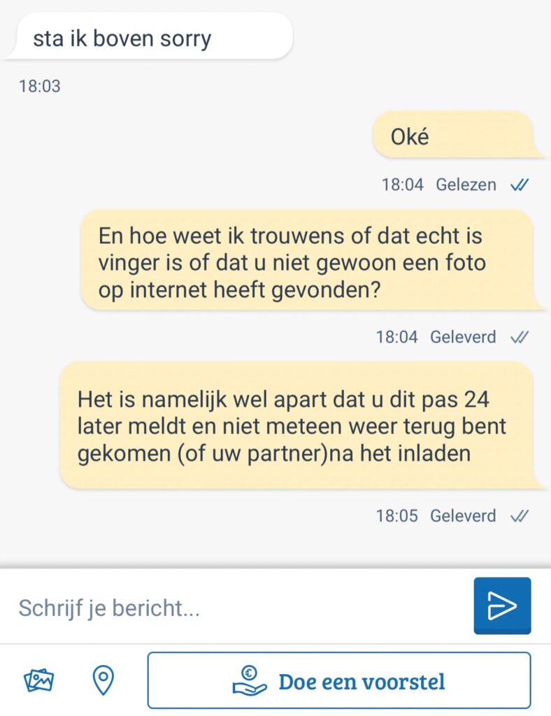 bankje op Marktplaats