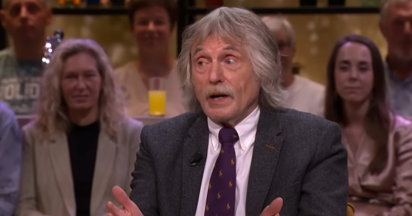 Johan Derksen laat man uit de studio verwijderen 'Dit pik ik niet!'